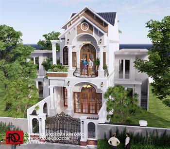 TOP 4 mẫu nhà phố tân cổ điển sang trọng dẫn đầu xu hướng 